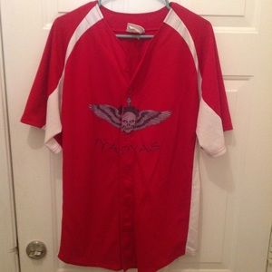 Men's softball jersey used size Large